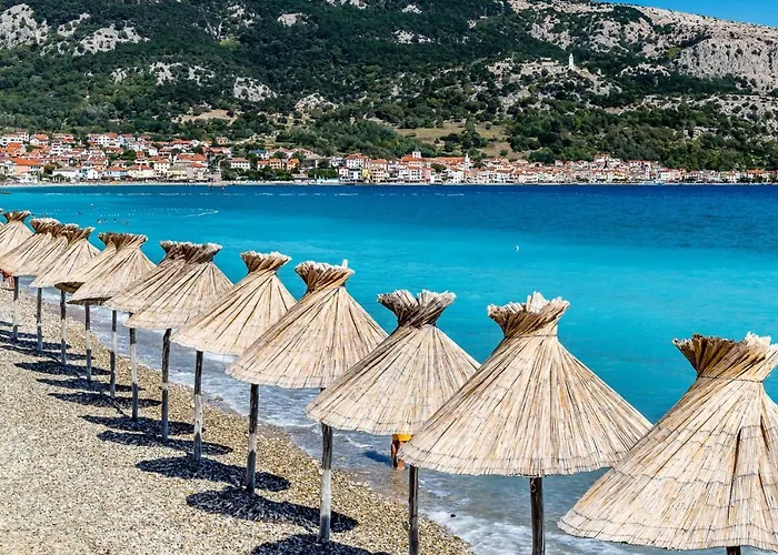 With A Parking Space Baska, Krk - 5444 바슈카