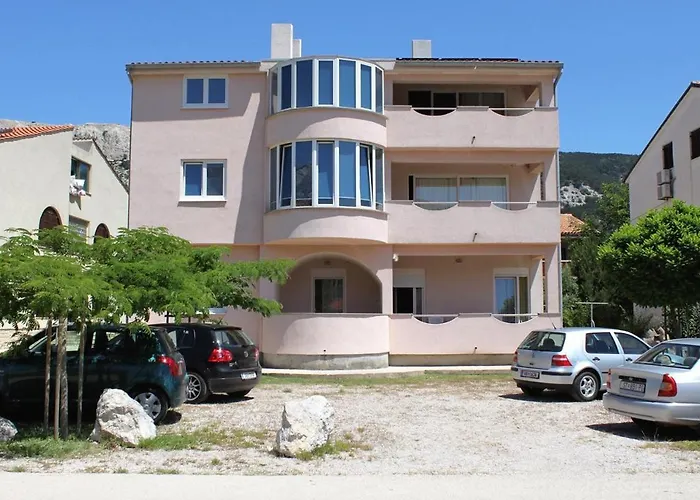 With A Parking Space Baska, Krk - 5444 * 바슈카